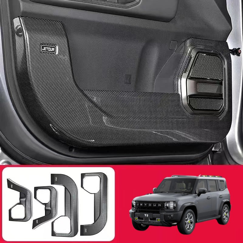 Protezione antiurto in fibra di carbonio per Chery Jetour T2