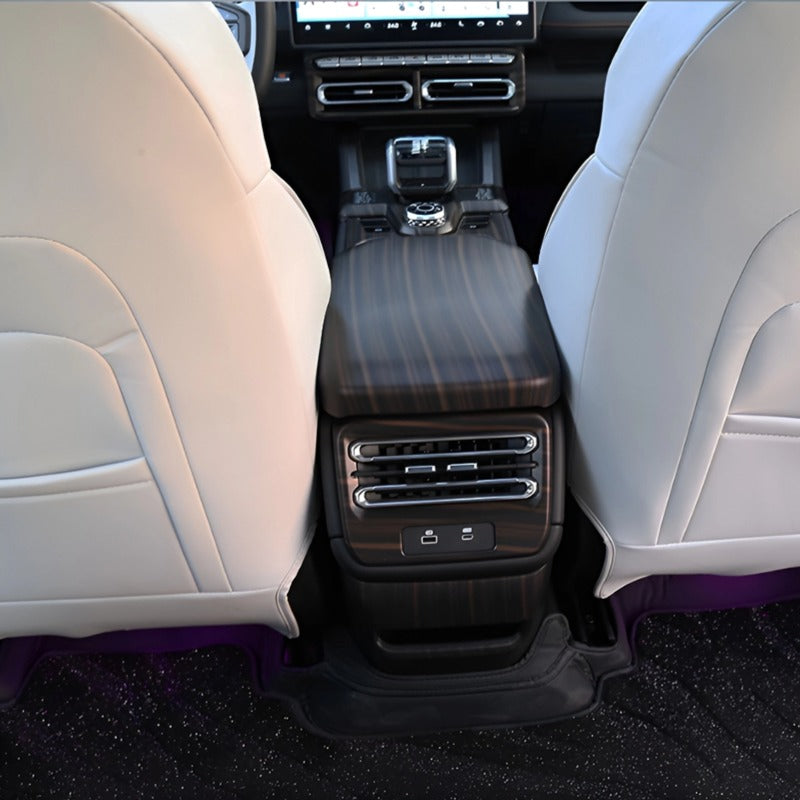 La piastra decorativa delle prese d'aria del cruscotto della console centrale dell'auto è utilizzata per Chery Jetour T1