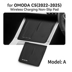 Non-slip silicone mat for car charging place for Chery Omoda