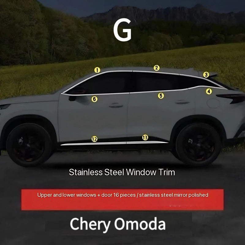 Car Window Strip For Omoda 5