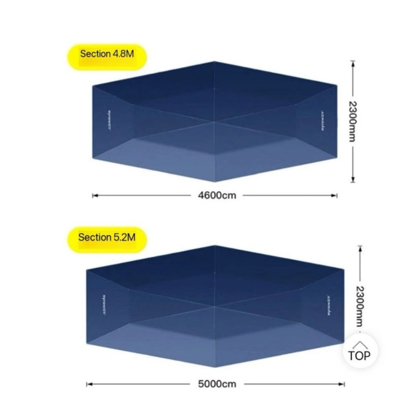 Remote wireless sunshade for all car models
