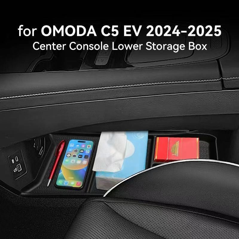 Car armrest storage box & lower centre storage box for Chery OMODA