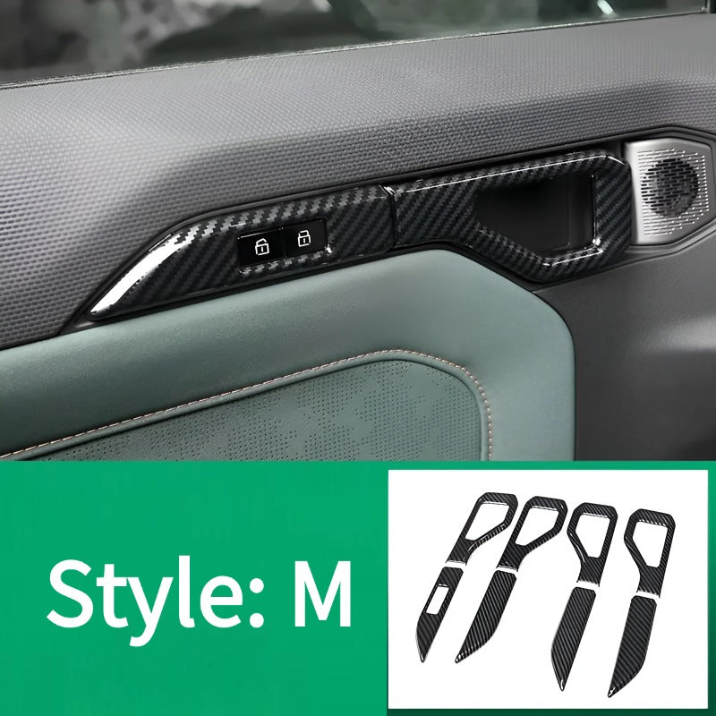 For Chery Jetour T2 ABS Grain Gear Shift Knob Decorator Cover