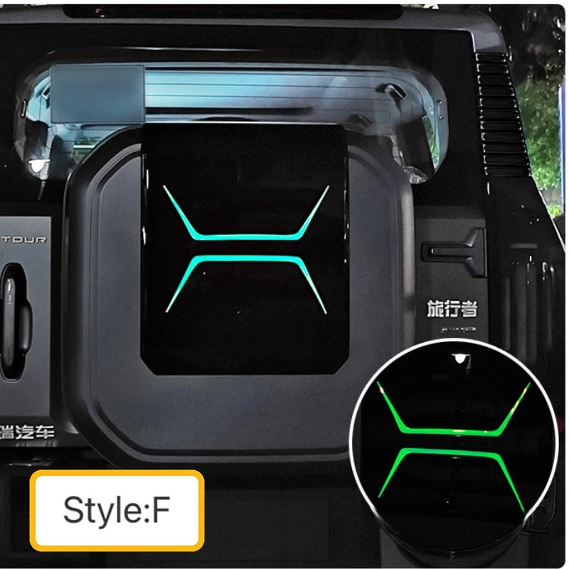 Car Trunk Sticker For Chery Jetour T2