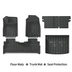 TPE Rubber Floor Mats & Trunk Mat for Chery Jetour T1