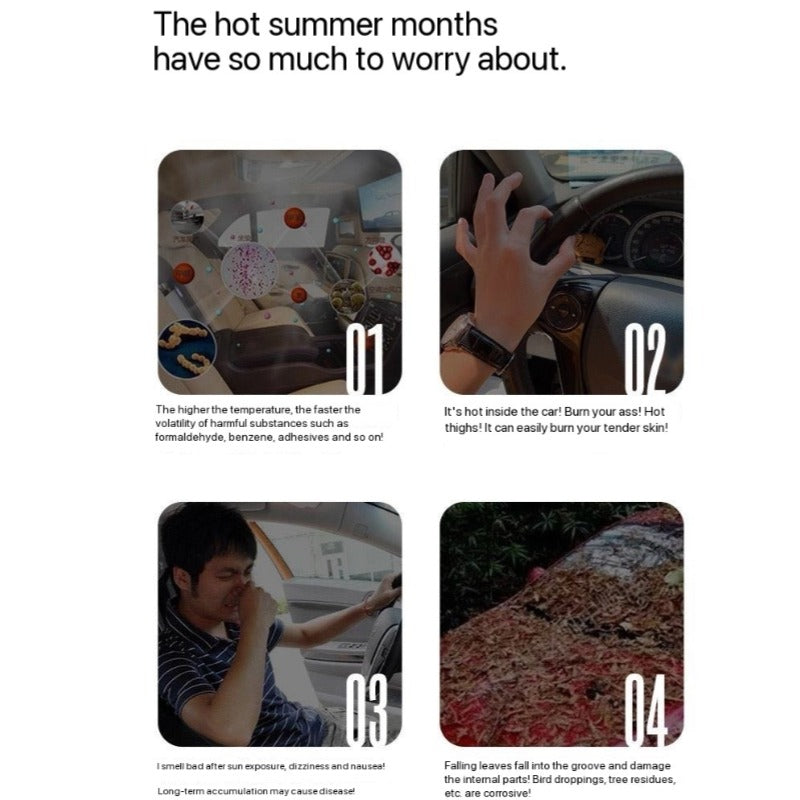 Remote wireless sunshade for all car models