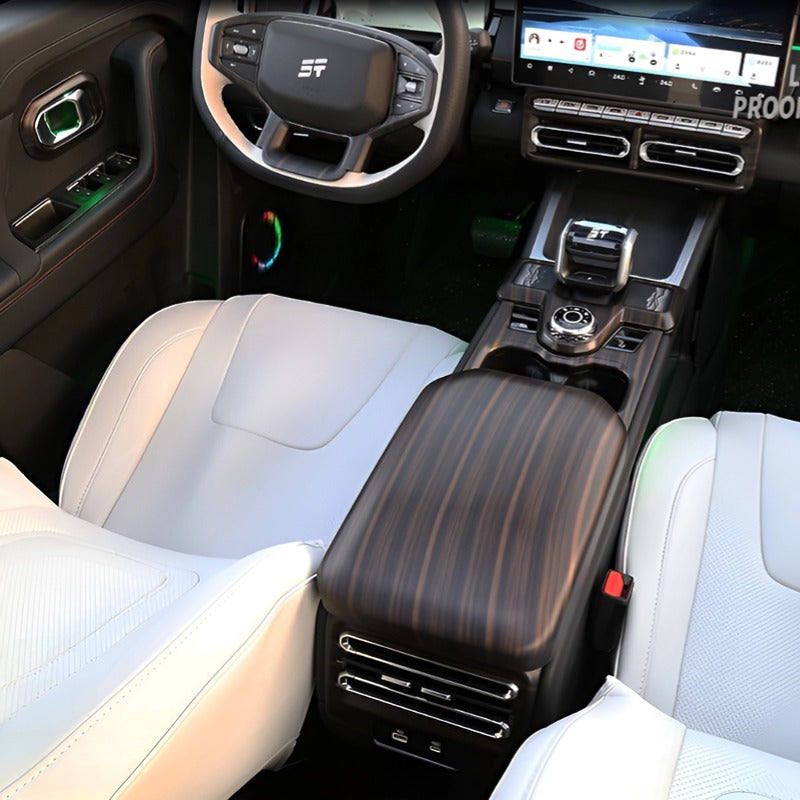 La piastra decorativa delle prese d'aria del cruscotto della console centrale dell'auto è utilizzata per Chery Jetour T1