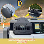 Rear side window armor expansion for Chery JETOUR T2