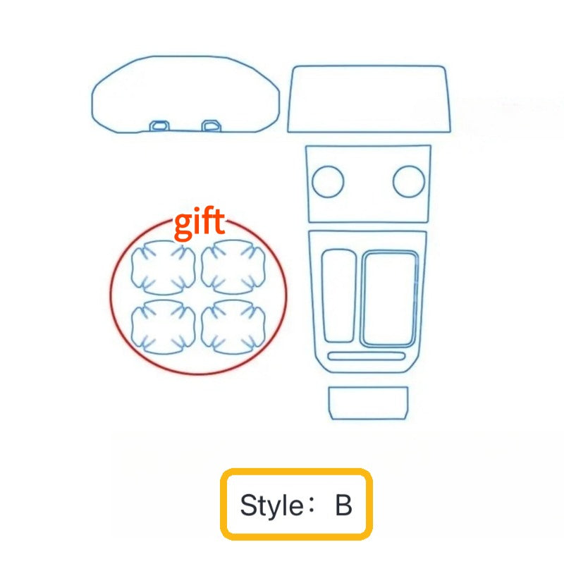 Chery Tiggo 7 Pro   Car Navigation Screen Film