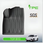 All Weather Floor Mats Interior Liners for BYD Atto 3