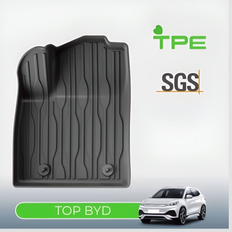 All Weather Floor Mats Interior Liners for BYD Atto 3