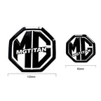 Car Rear Logo Front Grille Badge Decal For MG4/MG S5/MG QS