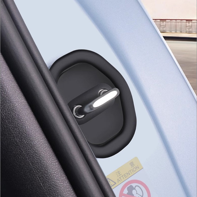 Cushion Silicone Door Lock Buckle Prot Cover for BYD (4Pcs)