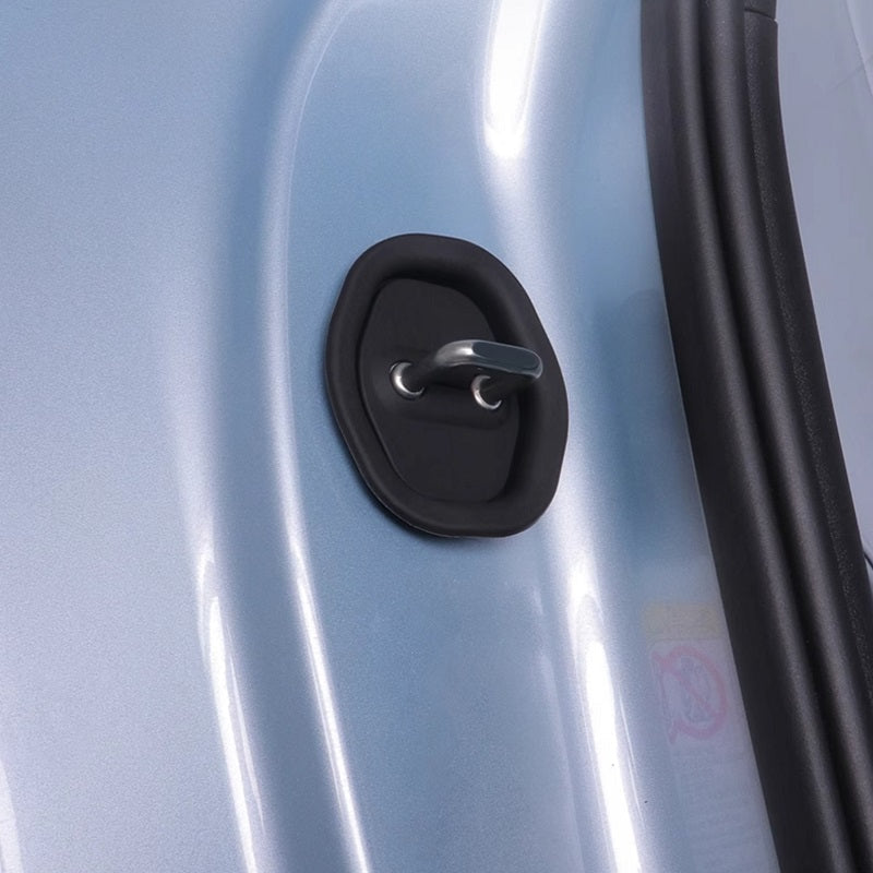 Cushion Silicone Door Lock Buckle Prot Cover for BYD (4Pcs)