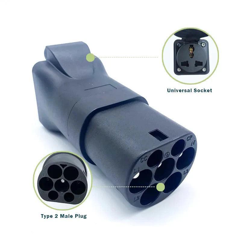 V2L Discharge Adapter Type2 for ZEEKR and Lynk & Co