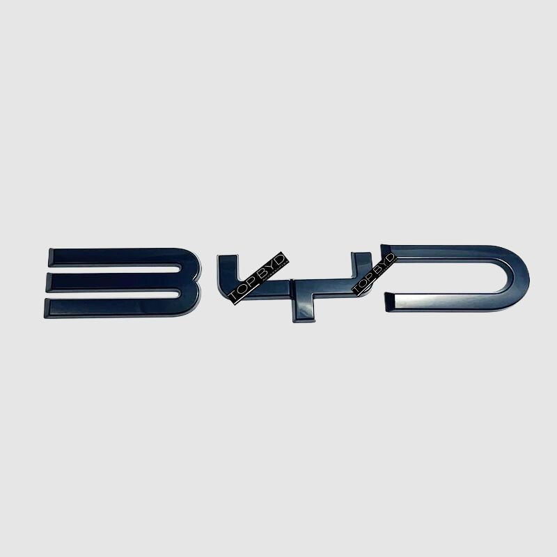 Front Bumper Black Emblem LOGO for BYD