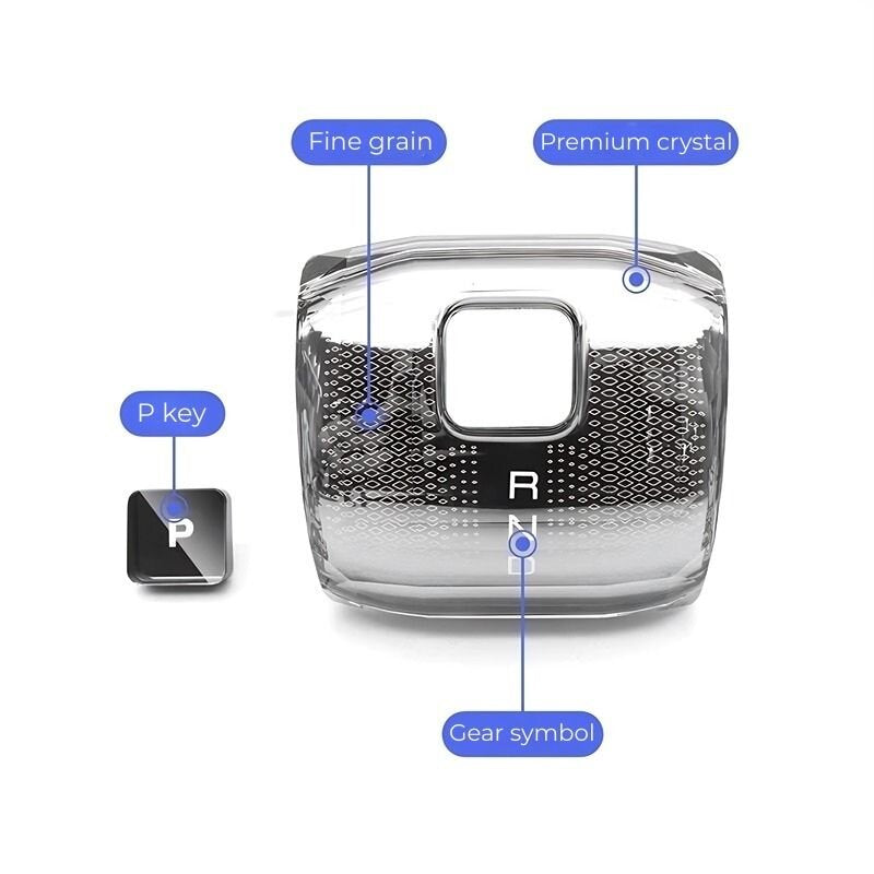 Gear Shift Knob LED Decorative Cover for Fangchengbao Bao 5/Denza B5