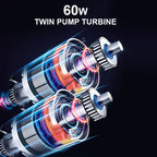 Portable Rechargeable Wireless Electric Tire Inflator for BYD