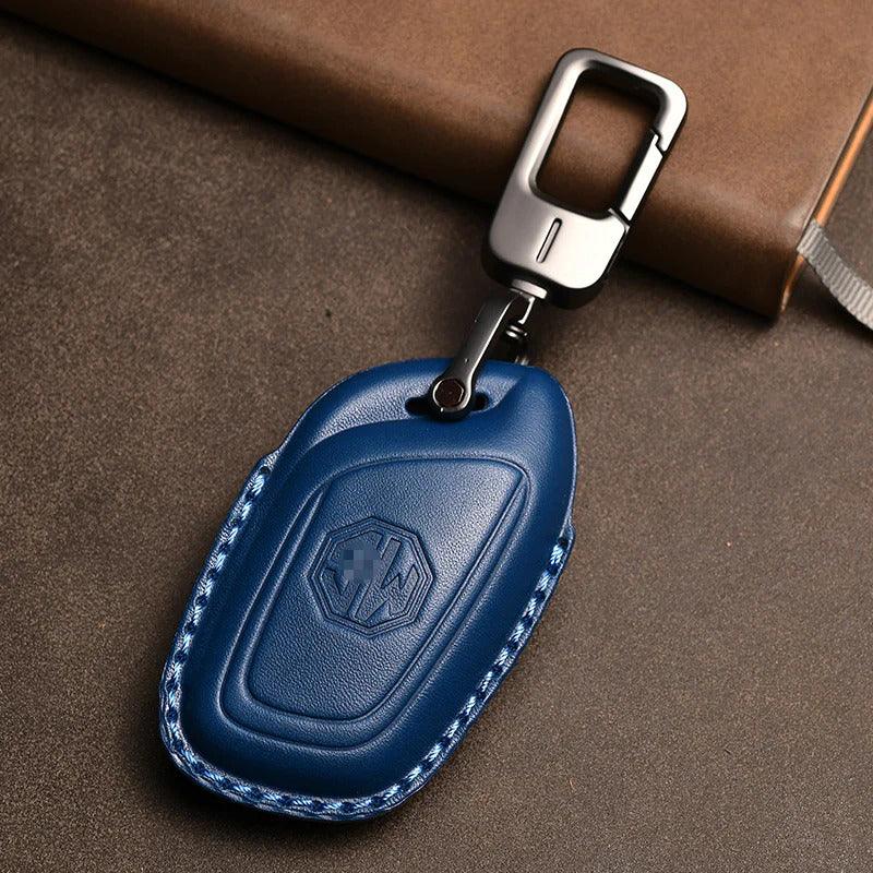 Leather Car Key Case Car Keychain