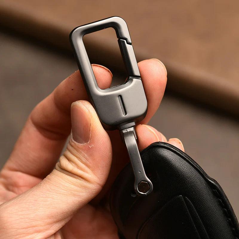 Leather Car Key Case Car Keychain