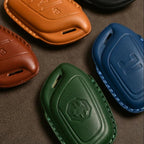 Leather Car Key Case Car Keychain