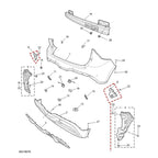 Rear Tail Light Mounting Bracket for MG4
