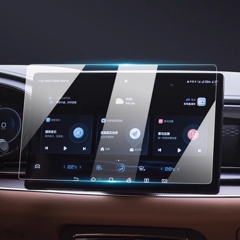 Pellicola protettiva in vetro temperato per schermo BYD Han