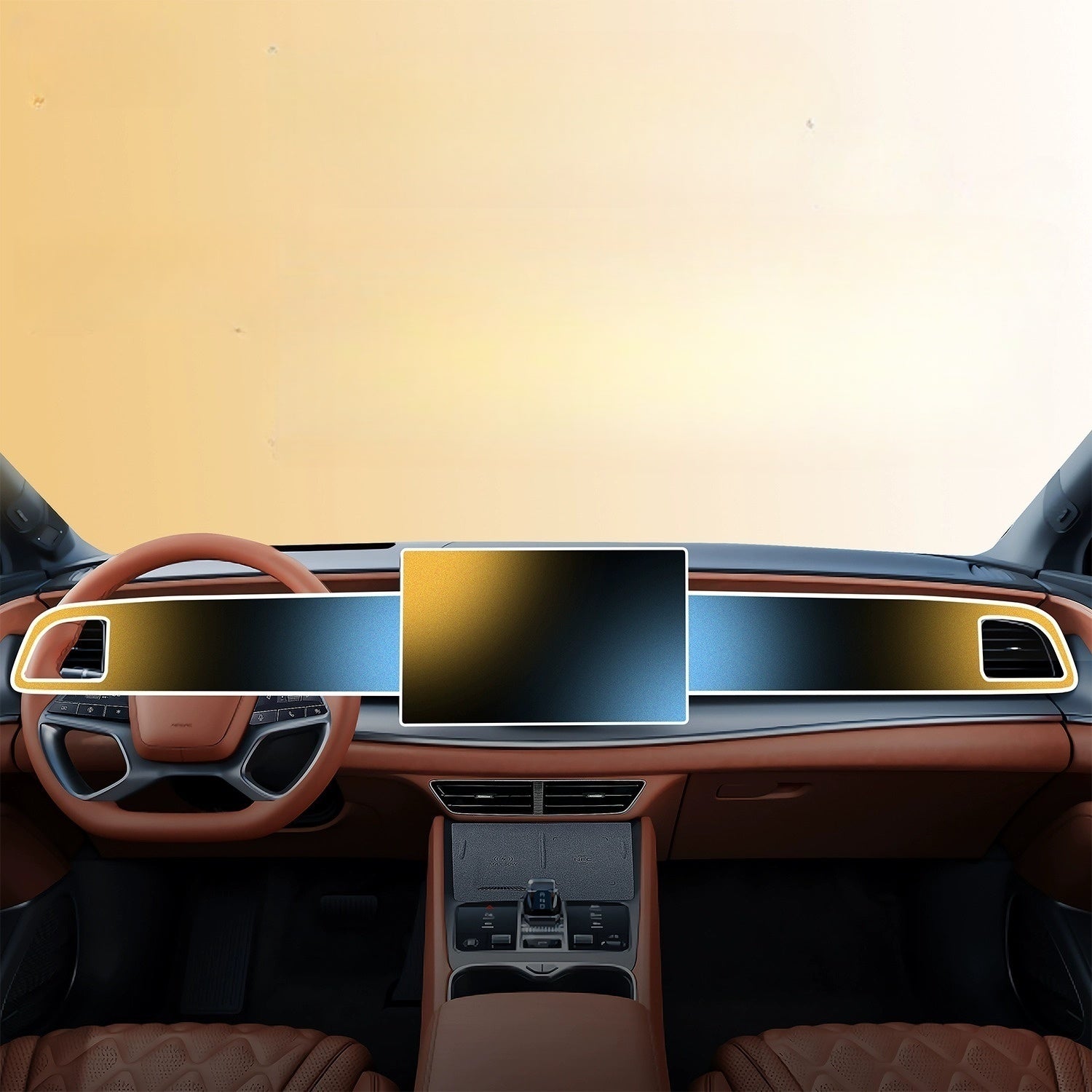 Dashboard Protector for BYD Sealion 7 (2Pcs)