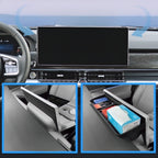 X9 Doppio vano portaoggetti per lo schermo centrale