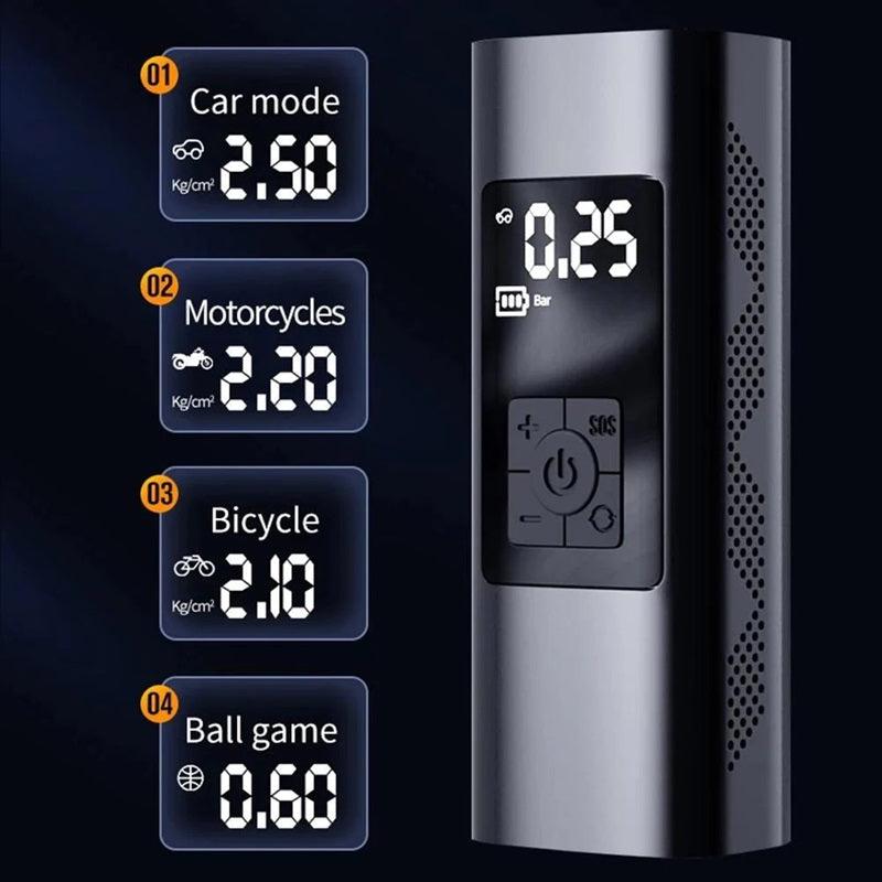 Portable Wireless Tire Air Pump