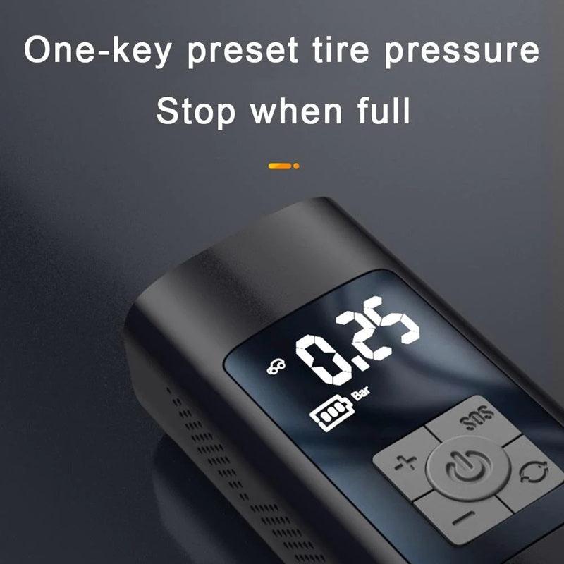 Portable Wireless Tire Air Pump
