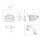 Rear Tail Light For MG ZS