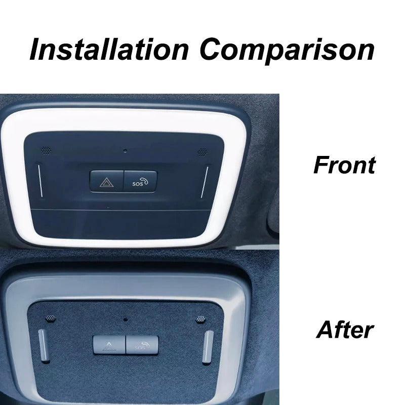 Roof Reading Light  Protective Decorative Sticker for ZEEKR X