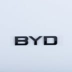 Rear Bumper Glossy Black Badges LOGO for BYD