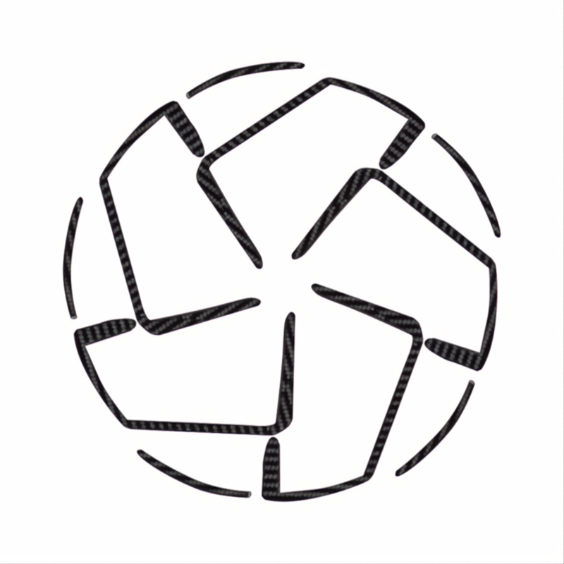 Wheel Hub Stickers for BYD Seal