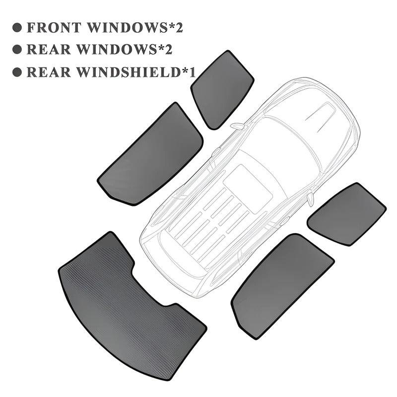 Sunshade Visor Mesh Curtain for MG