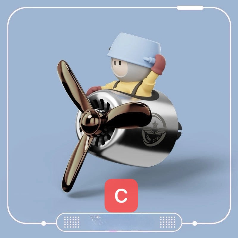 Car Aromatherapy Cartoon Small Plane