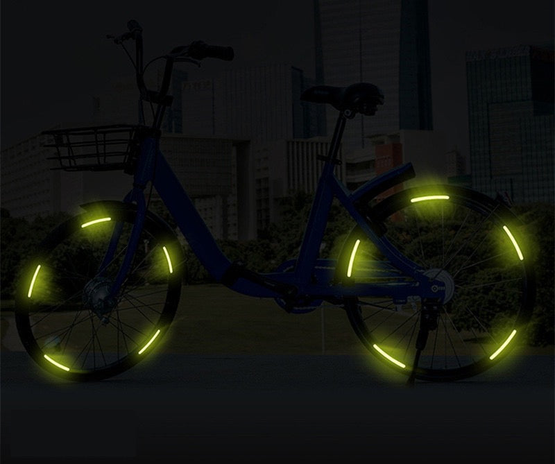 Fluorescent Stickers For Car Wheels