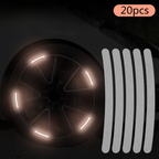 Fluorescent Stickers For Car Wheels