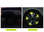 Fluorescent Stickers For Car Wheels
