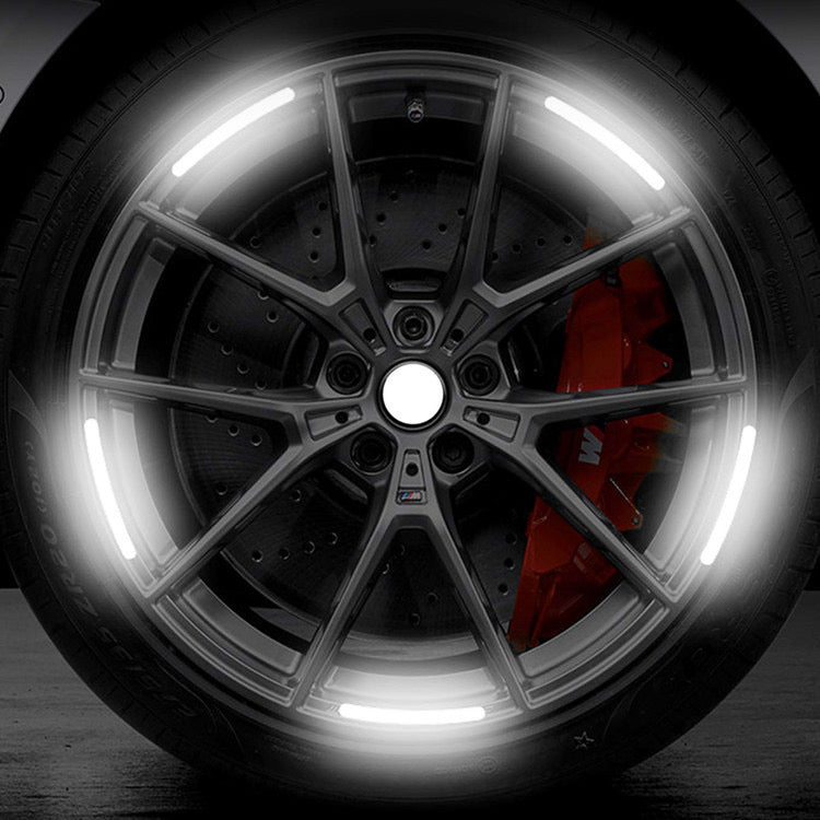 Fluorescent Stickers For Car Wheels