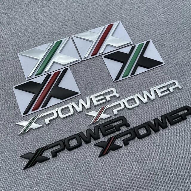 Xpower & Trophy Car Modification Stickers  Logo