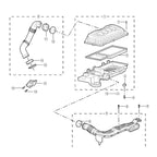 Air Conditioning Filter Element Air Filter Grille for MG ZS