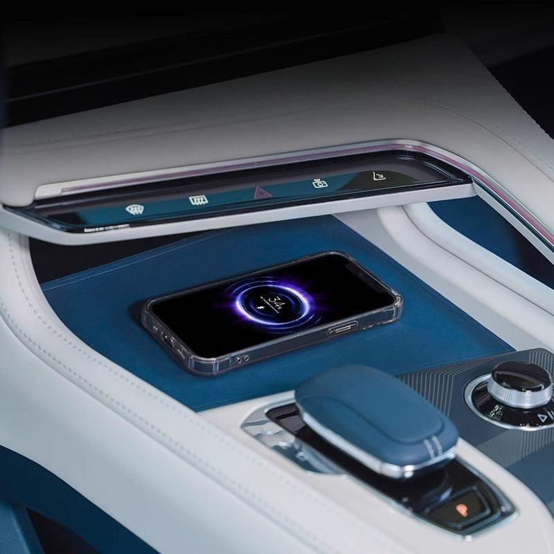 Water Cups, Door And Center Console Anti-Slip Mats